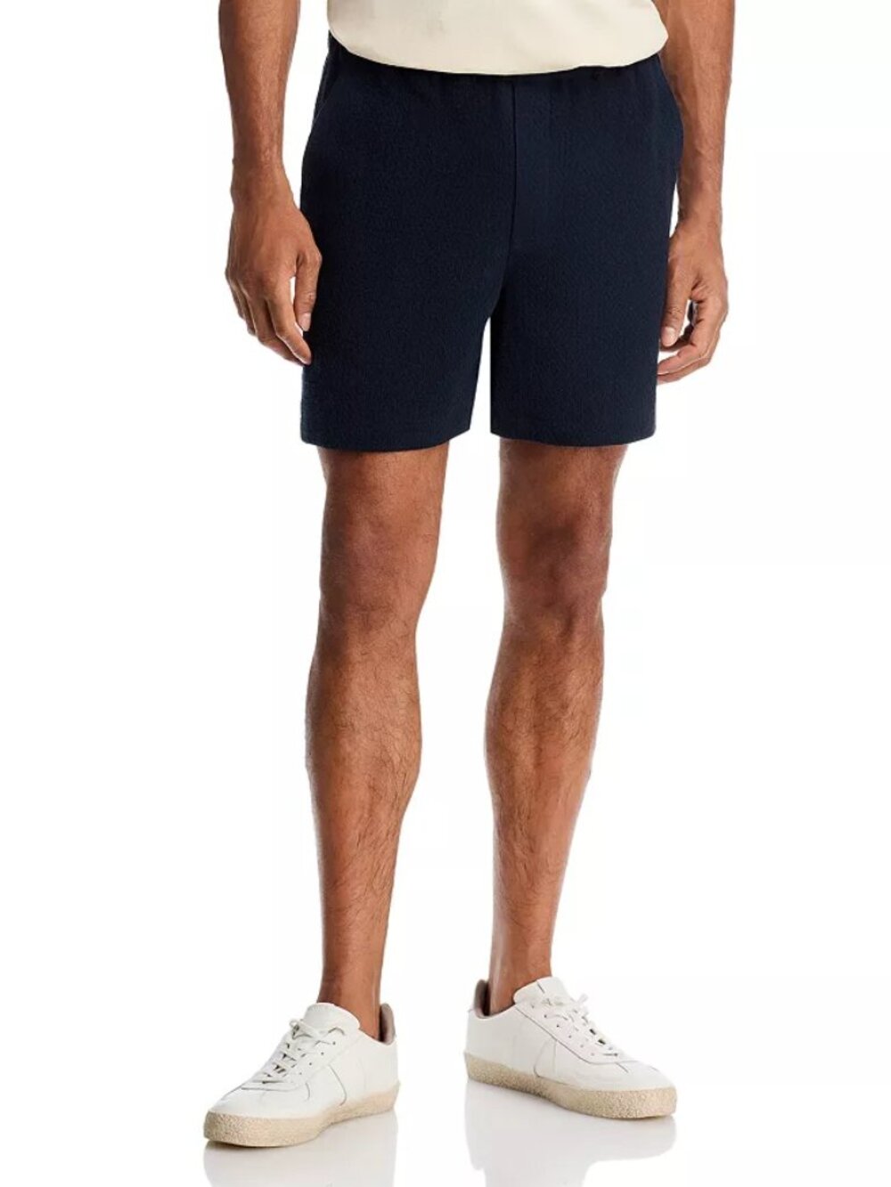 FRAME Open Weave Shorts Dark Navy With Original Tags NWT